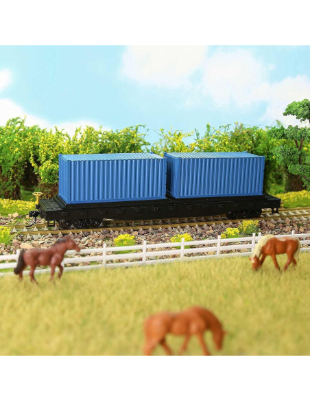 8 Contenedores de Carga HO 1:87 EVEMODEL Accesorios