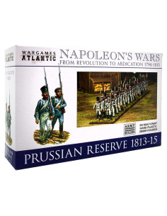 Wargames Atlantic - Reserva Prusiana 1813-1815 - 60 Figuras 28mm