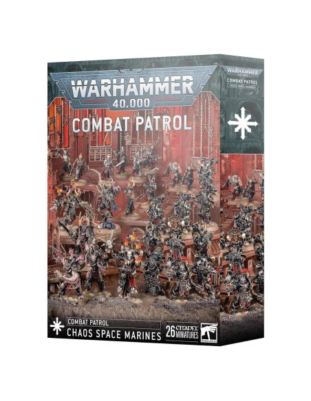 Games Workshop - Warhammer 40,000 - Patrulla Marines Caos 26 miniaturas