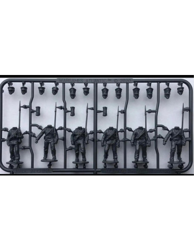Wargames Atlantic - Reserva Prusiana 1813-1815 - 60 Figuras 28mm