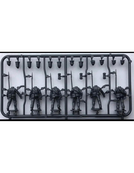 Wargames Atlantic - Reserva Prusiana 1813-1815 - 60 Figuras 28mm