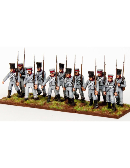 Wargames Atlantic - Reserva Prusiana 1813-1815 - 60 Figuras 28mm