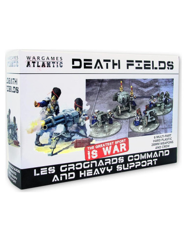 Campos de Muerte Wargames Atlantic Comando y Soporte Pesado