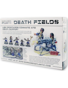 Campos de Muerte Wargames Atlantic Comando y Soporte Pesado 2