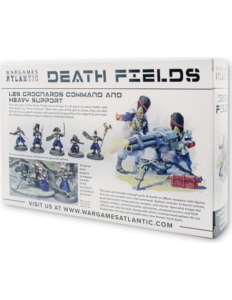 Campos de Muerte Wargames Atlantic Comando y Soporte Pesado