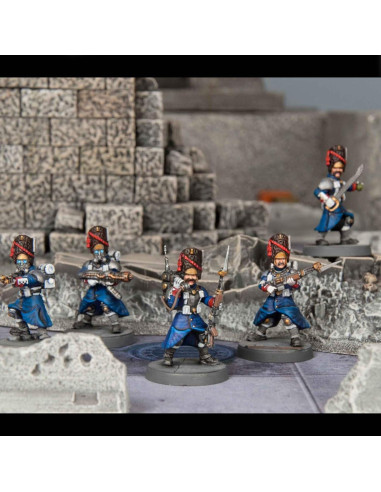 Campos de Muerte Wargames Atlantic Comando y Soporte Pesado