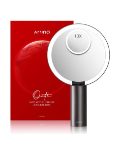 Espejo de Maquillaje AMIRO 23 cm Iluminado Táctil 3 Modos