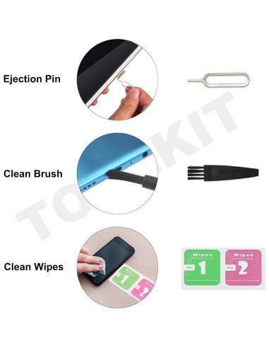 Bandeja de Tarjeta SIM Individual para Galaxy Z Fold 6 - 2 PCS