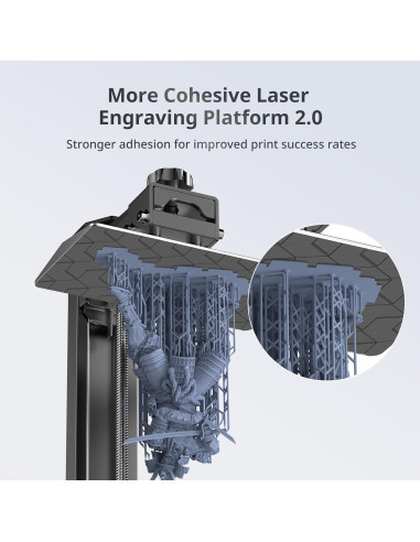 Impresora 3D ANYCUBIC Photon Mono 4 10K 70mm/h 153.4x87x165mm