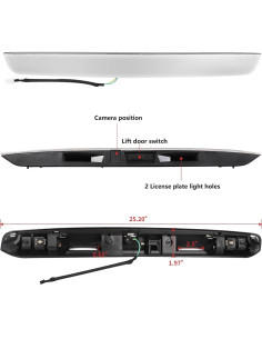 Moldura Cromo HRepair para Nissan Pathfinder 2013-2019 2