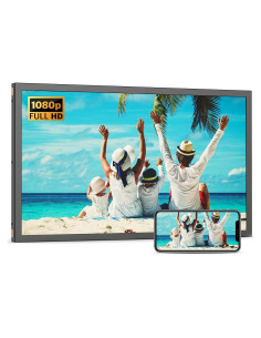 Marco de Fotos Digital PWOSUN 21.5" FHD 32GB WiFi