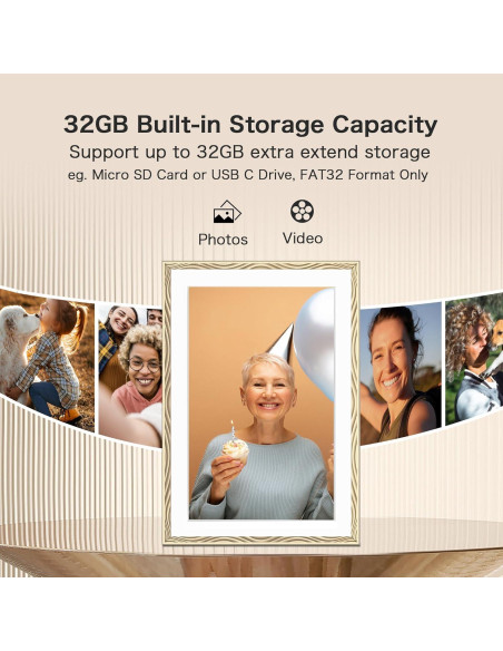 Marco Digital Pastigio 10.1'' Wifi 32GB Pantalla HD