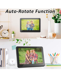 Marco de Foto Digital WiFi Kimire 10" Full HD Negro 2