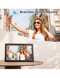 Marco de Fotos Digital Ryesug 15.6" WiFi 32GB Pantalla HD 2