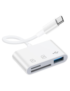 Adaptador Lector de Tarjeta SD USB C OrSunday para iPhone y Samsung