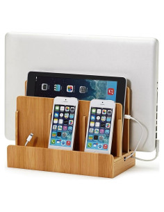 Estación de Carga Multi-Dispositivo G.U.S. Dock Bambú Ecológico