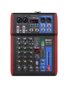 Mezclador de Grabación D Debra SI-4UX con 99 Efectos DSP