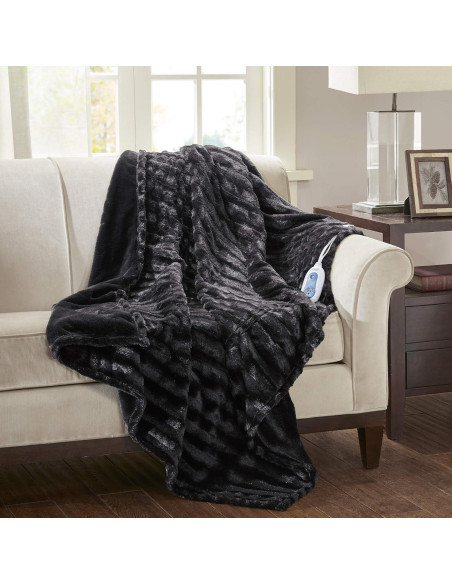 Manta Eléctrica Beautyrest Duke 127x178 cm Negra