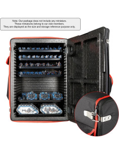 Caja de Almacenamiento de Miniaturas Jucoci con 7 Bandejas 2