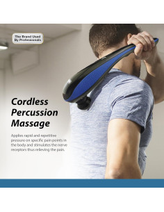 Masajeador de Percusión Wahl 4232 Inalámbrico Azul 2