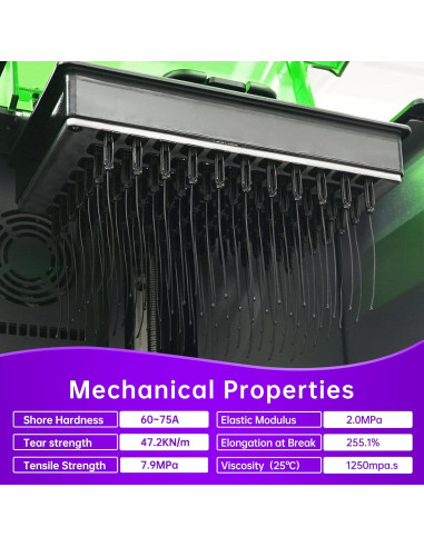 Resina Flexible RESIONE F69 1kg para Impresora 3D