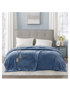 Manta Eléctrica Beautyrest Reina Microfibra Calentada