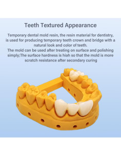 Resina Temporal Dental Antinsky A2 500g Alta Precisión 2