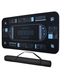 Tapete de Póker RUNNING HOT 177,8x88,9 cm Antideslizante