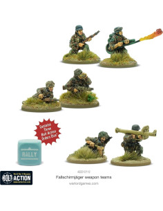Figuras Warlord Games Bolt Action Fallschirmjager 1:56 2