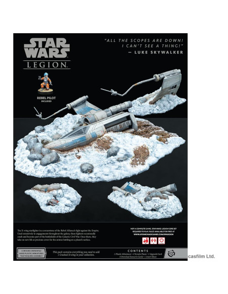 Expansión Star Wars: Legion X-Wing Estrellado 4 Miniaturas