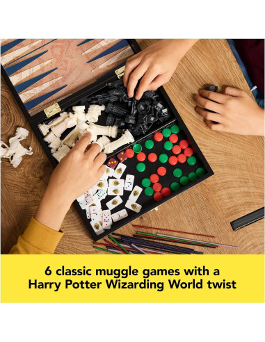 Cofre de Juegos 6-en-1 Harry Potter Spin Master Madera