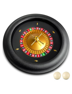 Leyndo Ruleta Deluxe 45 cm Profesional con 2 Bolas