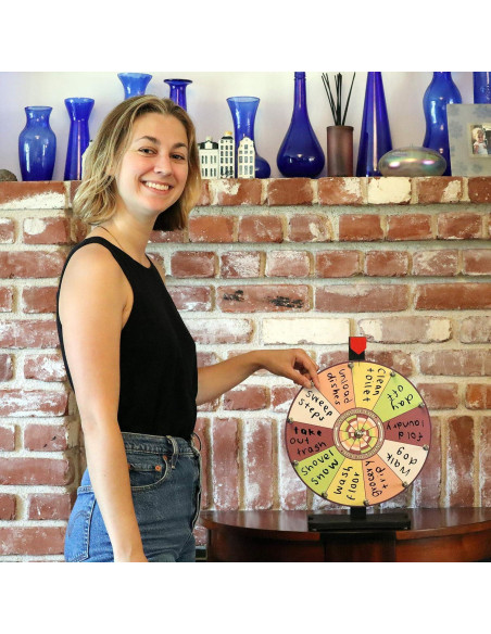 Rueda de Premios 30 cm - Whirl of Fun, Personalizable, Portátil