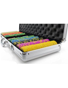 Juego de Fichas de Póker Versa Games 500 piezas 13.5g 2