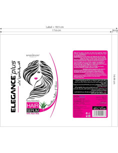 Suero Capilar E Elegance Plus 287 g Aloe Vera Nutritivo 2