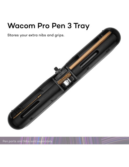 Bandeja Pro Pen 3 Wacom para Cintiq Pro 27, Negro