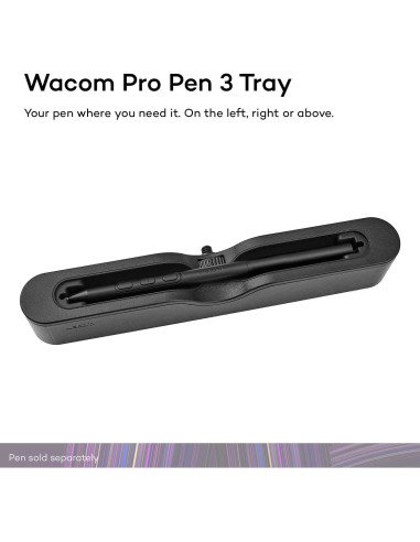 Bandeja Pro Pen 3 Wacom para Cintiq Pro 27, Negro
