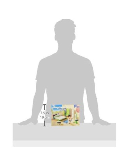 Juego de dormitorio Playmobil 9271 con accesorios y figura