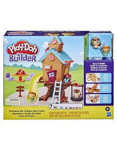 Kit de Construcción Casa en el Árbol Play-Doh 7 Colores