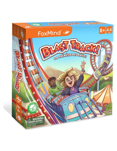 Juego de Mesa FoxMind Blast Track - Estrategia Familiar 2-6 Jugadores