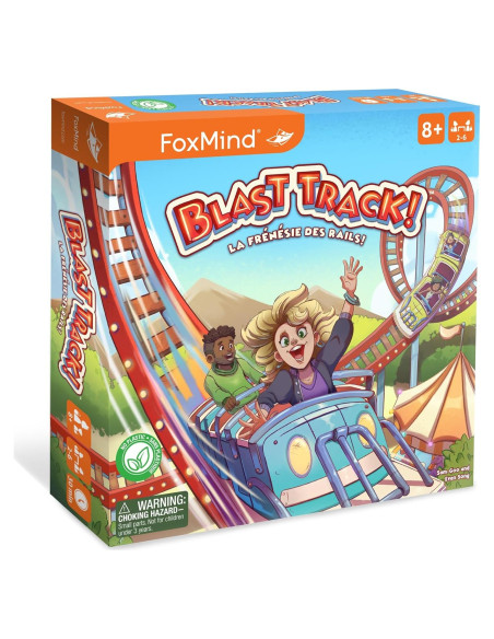 Juego de Mesa FoxMind Blast Track - Estrategia Familiar 2-6 Jugadores