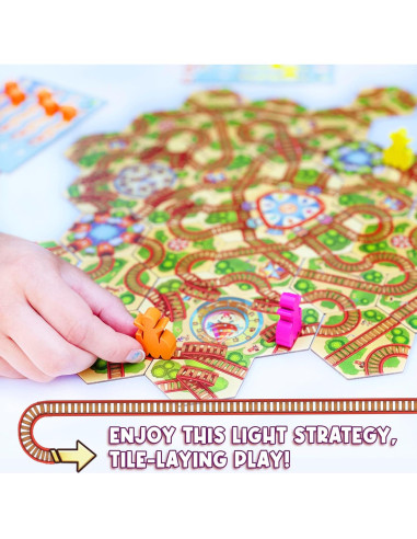 Juego de Mesa FoxMind Blast Track - Estrategia Familiar 2-6 Jugadores