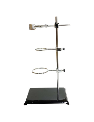 Soporte de Laboratorio Suprwin 40 cm con Abrazaderas