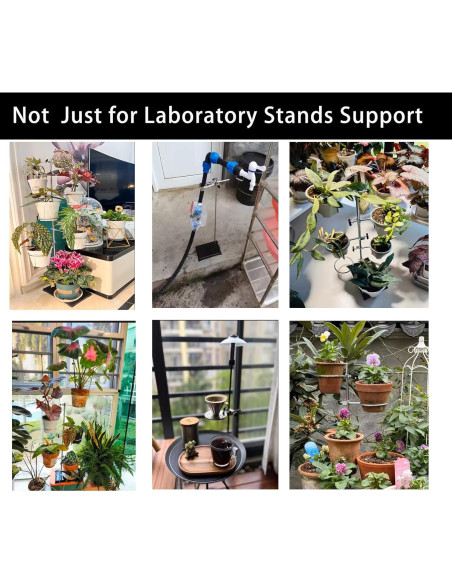 Soporte de Laboratorio Suprwin 40 cm con Abrazaderas