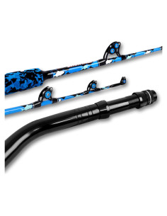 Caña de Pesca Fiblink 1/2 Piezas 182 cm 80-120 lbs Azul