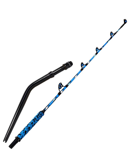 Caña de Pesca Fiblink 1/2 Piezas 182 cm 80-120 lbs Azul