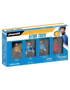 Figuras de Colección Playmobil Star Trek - Kirk, Spock, Uhura, McCoy
