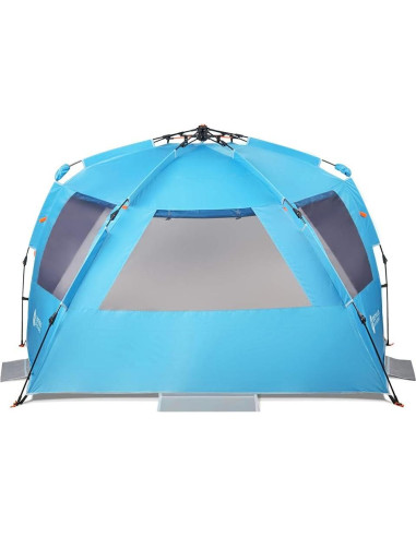 Carpa de Playa Easthills Outdoors XL 4-6 Personas UPF 50+