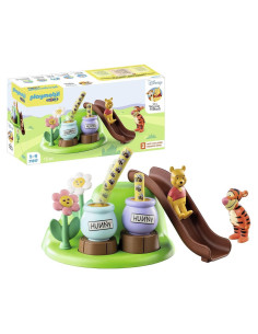 Playmobil 1.2.3 Jardín de Abejas Winnie y Tigger 10 Piezas