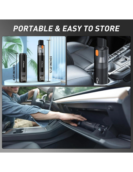 Compresor de Aire CYBERGOING 150 PSI y Aspiradora 12000Pa